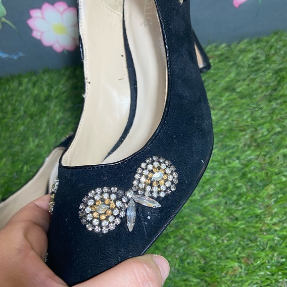 Embroidered Heels Size - 235/ 37 - Picture 6 of 10